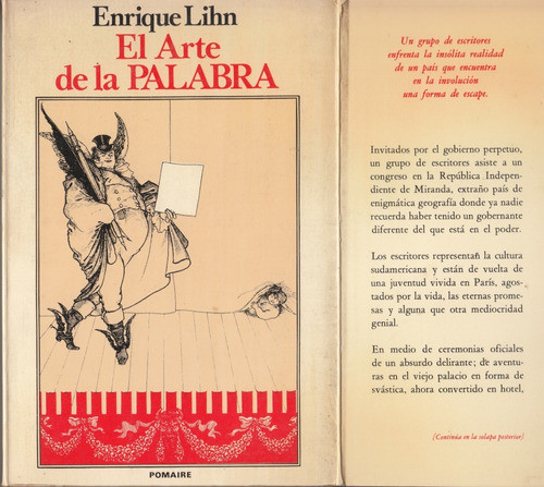 1980 Enrique Lihn El Arte De La Palabra 1a Edicion Chile 0