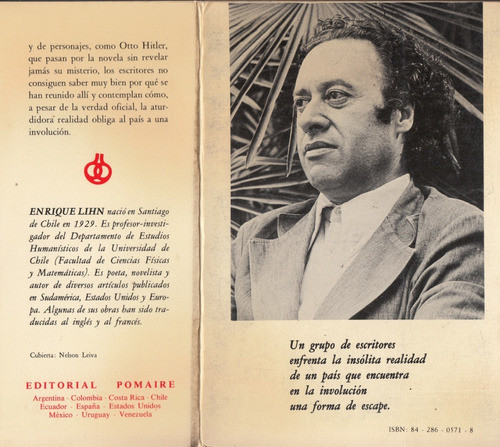 1980 Enrique Lihn El Arte De La Palabra 1a Edicion Chile 1