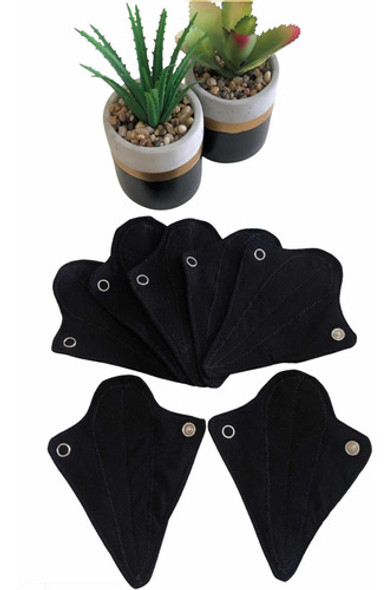 Protectores Diarios De Tela Less Negros 0 Protectores Diarios De Tela Less Negros 0