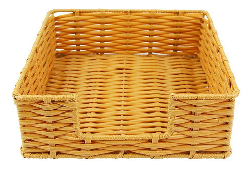 Cestinho Quadrado De Plastico Mesa Cafe Organizar Paes 0