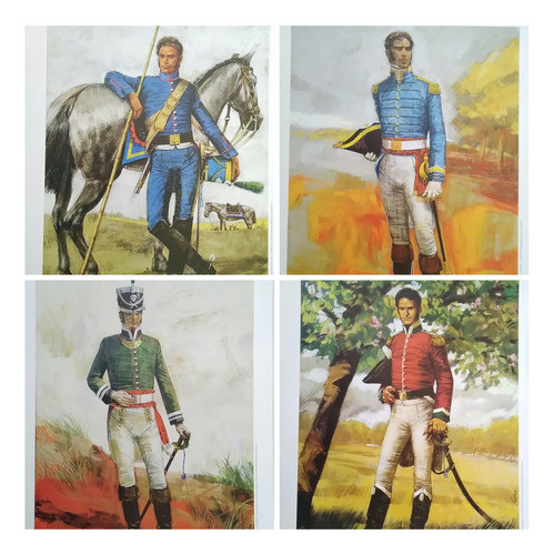 Uniformes Militares Historicos G Roux 12 Láminas Jl0824 1