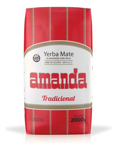 Yerba   2 Kg Amanda Yerbas 0