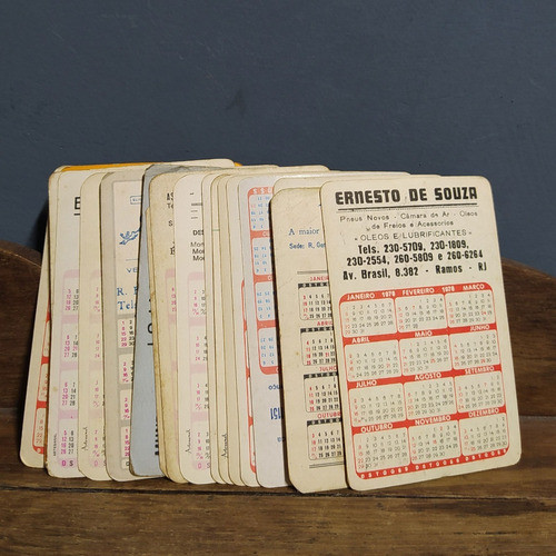 18 Calendários Publicitários Antigos Com Modelos Infantis 1