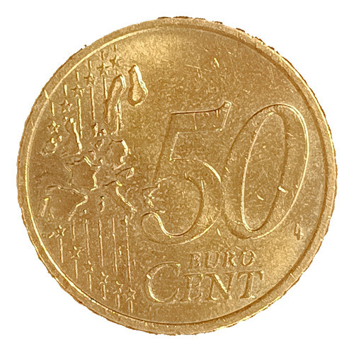 Luxemburgo 50 Cents 2006 Excelente Km 80 Primer Mapa 1