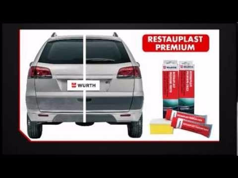 Restauplast Premium Preto Wurth Restaurador Plástico 75ml 1