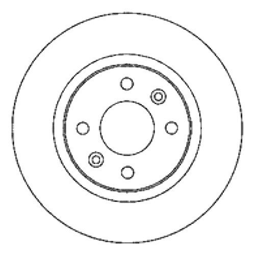 Disco Freno Del 08 (259mm) Renault Sandero 2008-2011 0