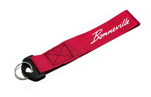 Llavero Cinta Motos 057 - Rojo - Triumph Bonneville 0