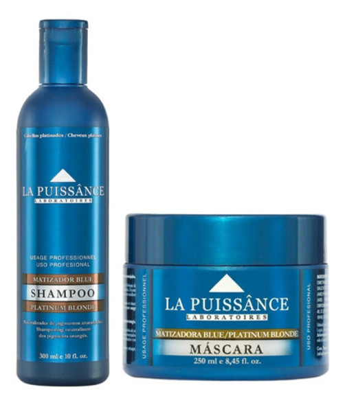 Kit Shampoo Y Mascara Blue Matizador La Puissance 0 Kit Shampoo Y Mascara Blue Matizador La Puissance 0