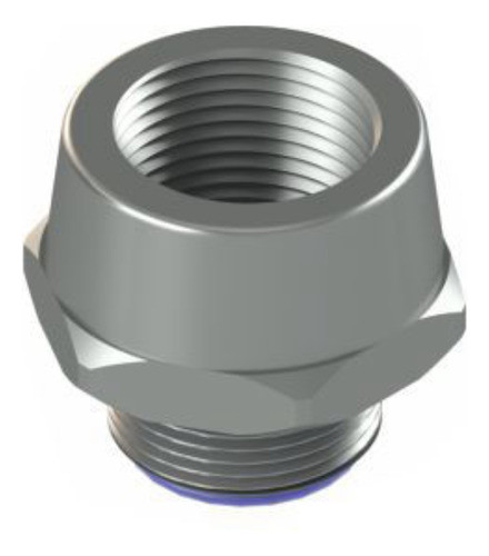 Conector Pasachapa (hub) P/caño Rigido Rosca 1 Argeflex 0