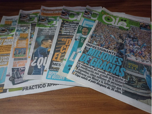 Diarios Ole Muchos Numeros 2022-2024 A Eleccion 0