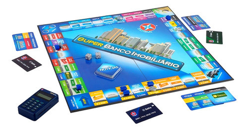 Jogo Super Banco Imobiliário Original Estrela 1