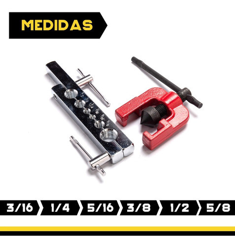 Pestañadora Refrigeración De 3/16 A 5/8 S 1