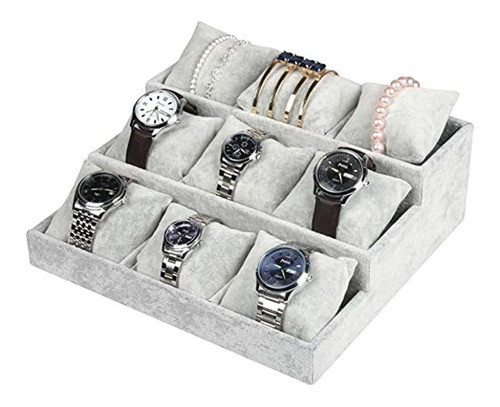 Outdoorfly Velvet 3 Capas Reloj Organizador Bandeja Escapara 0