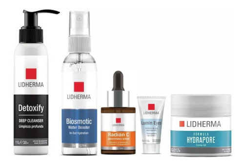 Kit Rutina Facial 5 Productos Piel Normal A Mixta Vitamina C 0