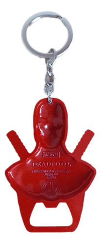 Llavero Destapador Deadpool De Metal 1