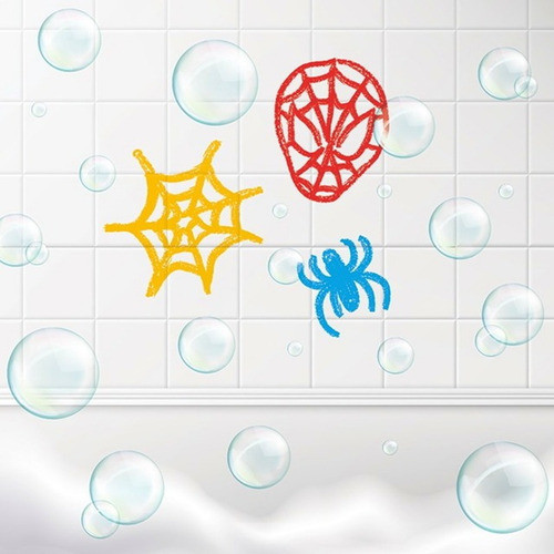 Spiderman Crayones De Baño Ideales Para El Agua 1