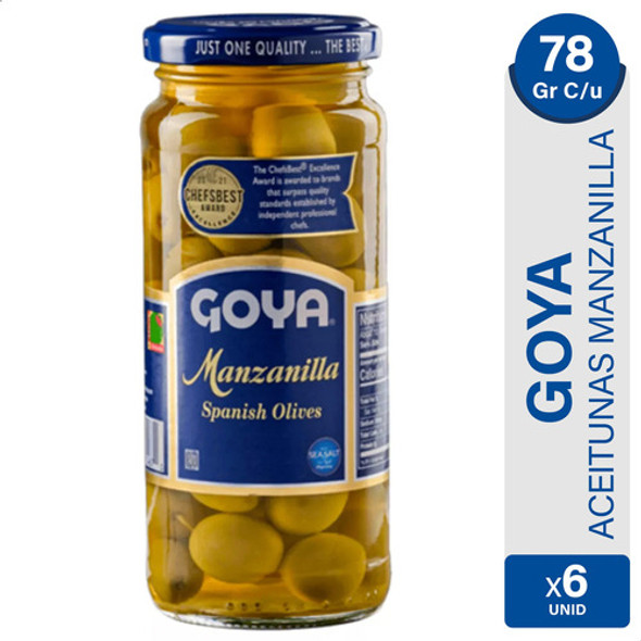 Aceitunas Goya Manzanilla Spanish Olives Pack X6 - 01mercado 1 Aceitunas Goya Manzanilla Spanish Olives Pack X6 - 01mercado 1