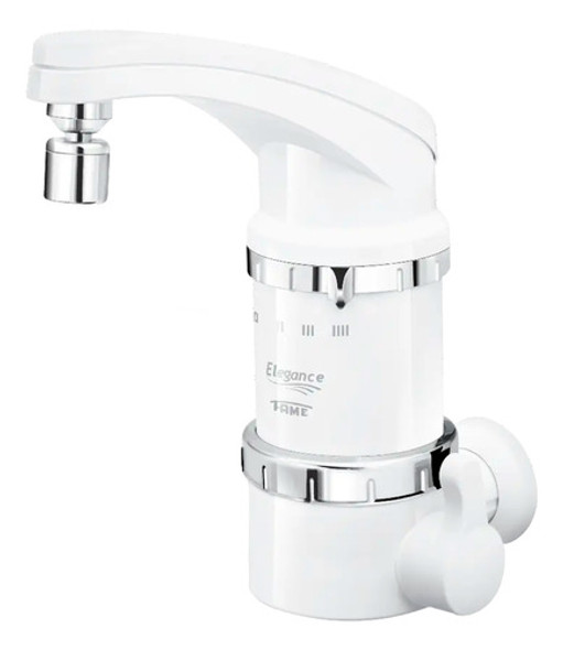 Torneira Eletrica 4t Elegance Branca 220v 5400w Parede Fame 0