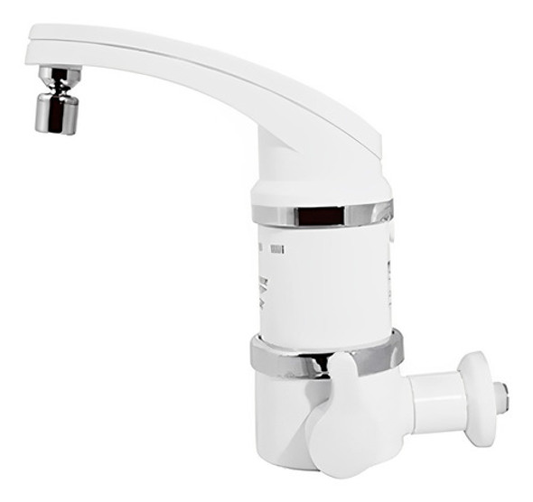 Torneira Eletrica 4t Elegance Branca 220v 5400w Parede Fame 1
