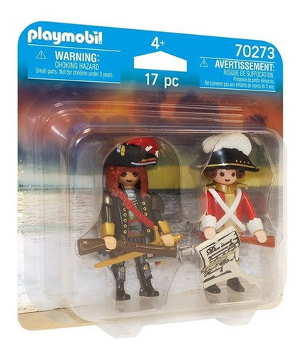 Muñeco Pirata Y Soldado Playmobil 70273 1