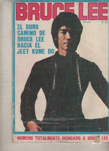 Antigua Revista * Bruce Lee *  Nº 34 - Año 1980 0