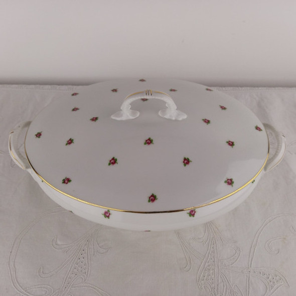 Sopera Centro Porcelana Checa Antigua Decoracion Fina Mirala 0