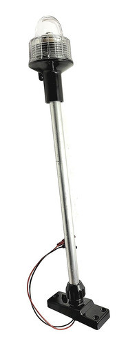 Luz Navegação Mastro Alcançado 43cm 9 Leds Cmd Preto 0
