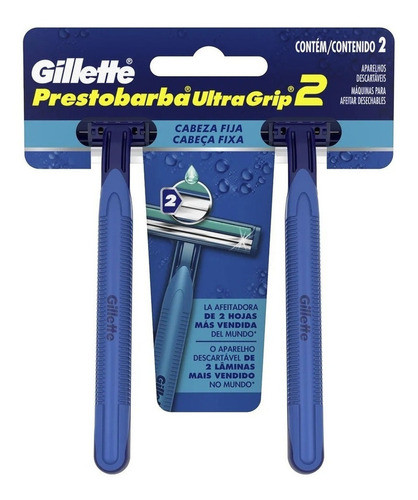 Barbeador Gillette Prestobarba Ultragrip2 Atacado - 48un 1