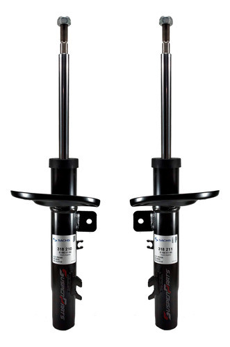 Kit 2 Amortiguadores Delanteros Sachs Citroen C-elysee 2016+ 0