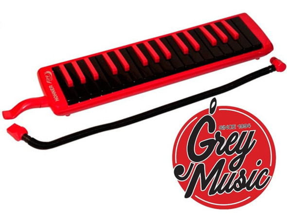 Melódica Hohner Fire 32 Notas Nueva Roja Y Negra 0