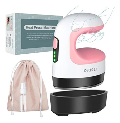 Mini Máquina De Prensa Térmica Quucly, Mini Ferros 0