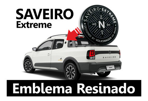 Adhesivo Resinado Volkswagen Saveiro Extreme 0
