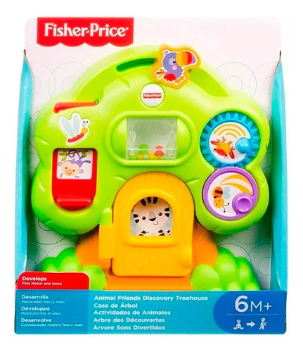 Fisher Price Casa Del Arbol Animales Divertidos 0