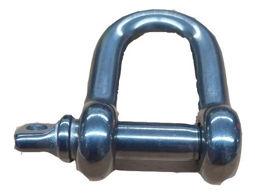 Grillete Recto Acero Inoxidable Ø 8mm Perno A Rosca 0