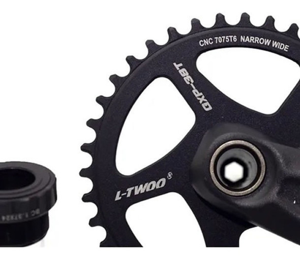 Plato Palanca Monoplato Ltwoo 38 Dts 175mm Hollowtech 12v 1