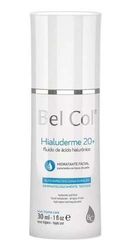 Hialuderme 40+ Fluido De Ácido Hialurônico Bel Col 30ml 0