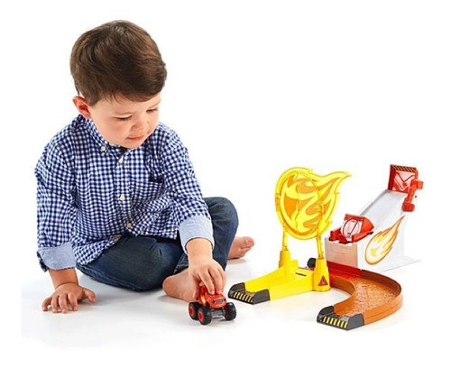 Fisher Price - Blaze Área De Boxes Nick - Dgk52 1