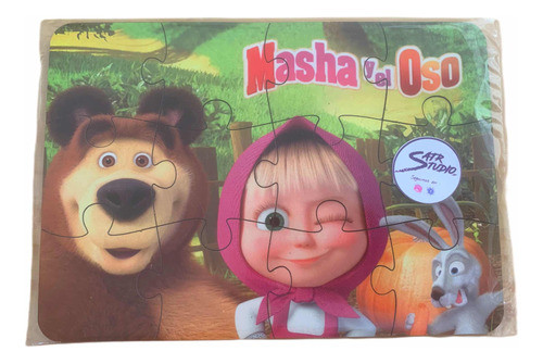 Puzzles De Mdf, Masha, Pocoyo, Mickey, Peppa Pig, Paw Patrol 0