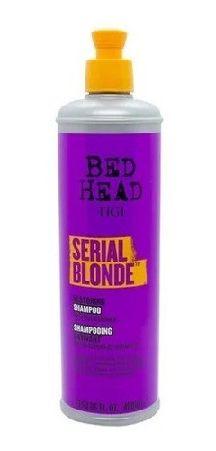 Tigi Bed Head Serial Blonde Shampoo Restaurador Rubios 400ml 0