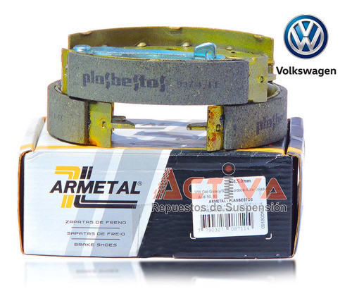 Zapata Patines Freno Trasero C/cinta Ford Galaxy 180mm 0