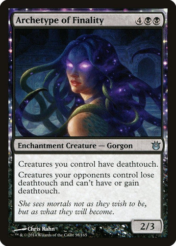 Cartas Magic Archetype Of Finality Bog Mtg Bsas 0