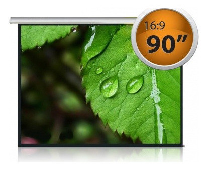 Pantalla Para Proyector 90'' 16:9 Pebc90 - Las Piedras!! 0
