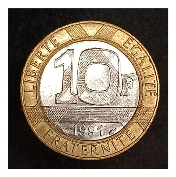 Francia 10 Francos 1991 Exc Km 964.1 0