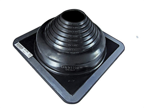 Dektite Premium N° 3 Epdm Negro 5-127mm Deks-sa 0