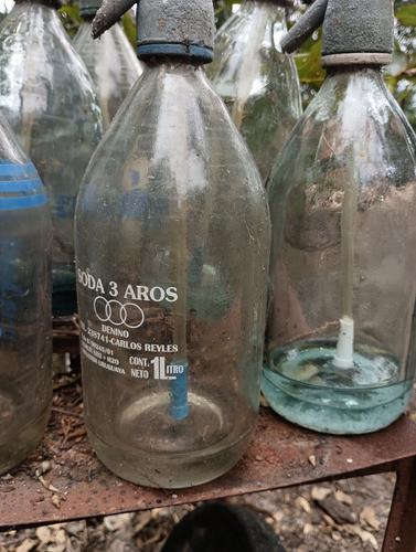 Sifones Antiguos De Vidrio 0