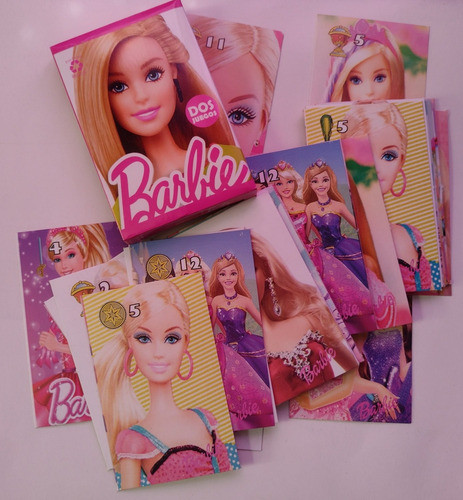 Mazo De Cartas Naipes De La Muñeca Barbie 1