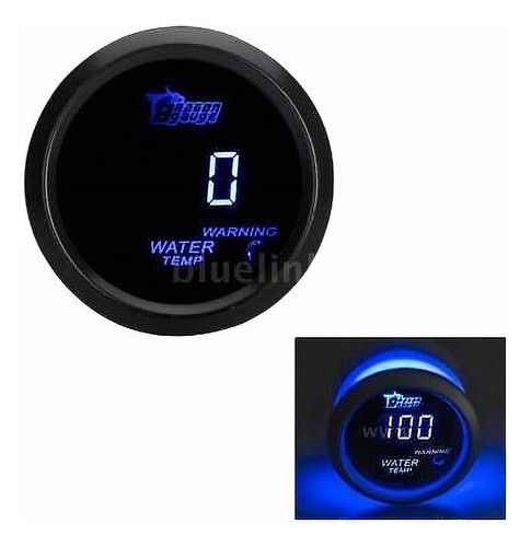 Medidor De Temperatura De Agua Digital Para Auto Coche 40 ~ 0