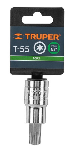 Tubo Punta Torx T-55 1/2 Truper 13440 1