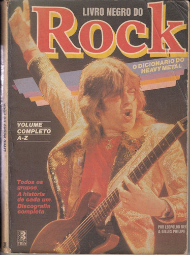 Livro Negro Do Rock Diccionario Heavy Metal Leopoldo Rey 0
