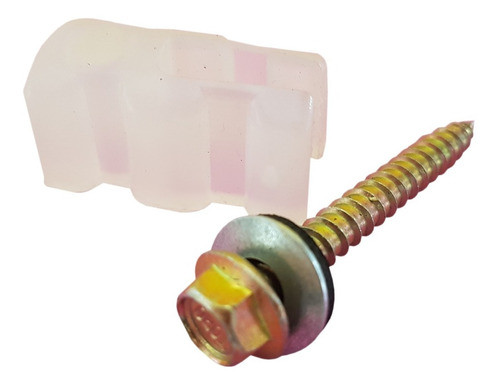 Combo Soporte Sinusoidal Y Tornillo Hex. Madera  2    X 50 U 0